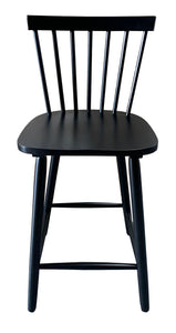 NNEKG Set of 2 Riano Counter Stools (Black)