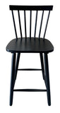 NNEKG Set of 2 Riano Counter Stools (Black)