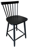 NNEKG Set of 2 Riano Counter Stools (Black)