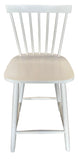 NNEKG Set of 2 Riano Counter Stools (White)