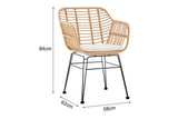 NNEKG Richmond Outdoor Furniture Balcony Set (Beige)