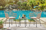 NNEKG Richmond Outdoor Furniture Balcony Set (Beige)