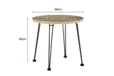 NNEKG Richmond Outdoor Furniture Balcony Set (Beige)