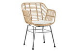 NNEKG Richmond Outdoor Furniture Balcony Set (Beige)
