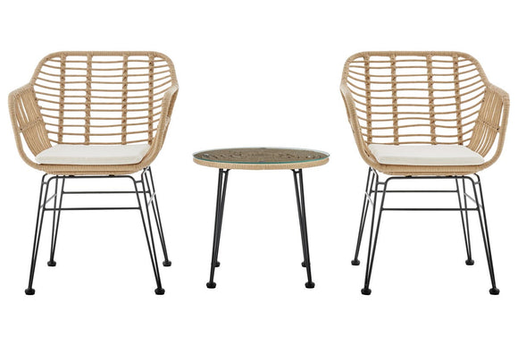 NNEKG Richmond Outdoor Furniture Balcony Set (Beige)