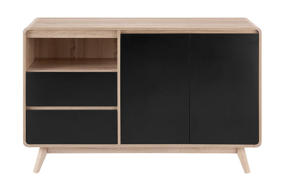 NNEKGE Robin 2 Door Buffet (Black)