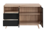 NNEKGE Robin 2 Door Buffet (Black)