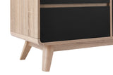 NNEKGE Robin 2 Door Buffet (Black)