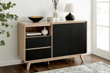 NNEKGE Robin 2 Door Buffet (Black)
