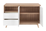 NNEKGE Robin 2 Door Buffet (White)