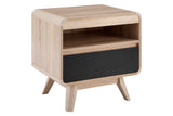 NNEKG Robin Bedside Table (Black)