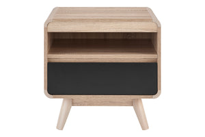 NNEKG Robin Bedside Table (Black)