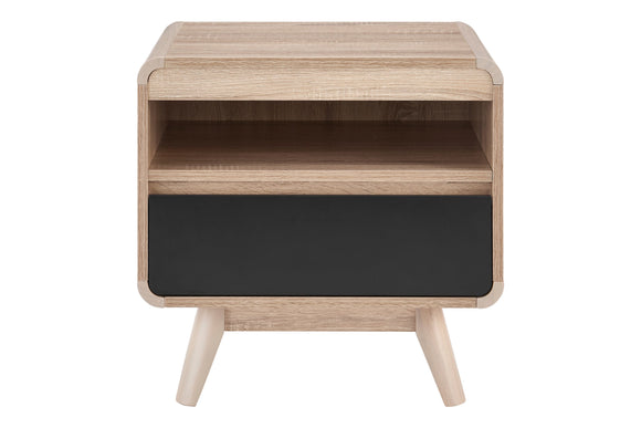 NNEKG Robin Bedside Table (Black)