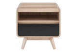NNEKG Robin Bedside Table (Black)