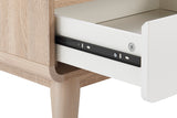 NNEKGE Robin Bedside Table (White)