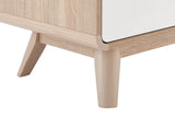 NNEKGE Robin Bedside Table (White)