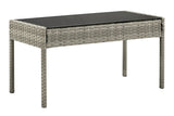 NNEKGE Sandgate 4 Piece Outdoor Furniture Lounge Set (Grey Grey)