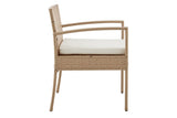 NNEKG Shangri La Sandgate 4 Piece Outdoor Lounge Set (Natural Beige)