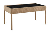 NNEKG Shangri La Sandgate 4 Piece Outdoor Lounge Set (Natural Beige)