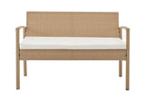 NNEKG Shangri La Sandgate 4 Piece Outdoor Lounge Set (Natural Beige)
