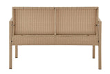 NNEKG Shangri La Sandgate 4 Piece Outdoor Lounge Set (Natural Beige)