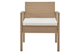 NNEKG Shangri La Sandgate 4 Piece Outdoor Lounge Set (Natural Beige)