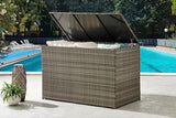 NNEKG Safra Outdoor Furniture Storage Box (Dark Grey Large)