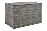 NNEKG Safra Outdoor Furniture Storage Box (Dark Grey Large)