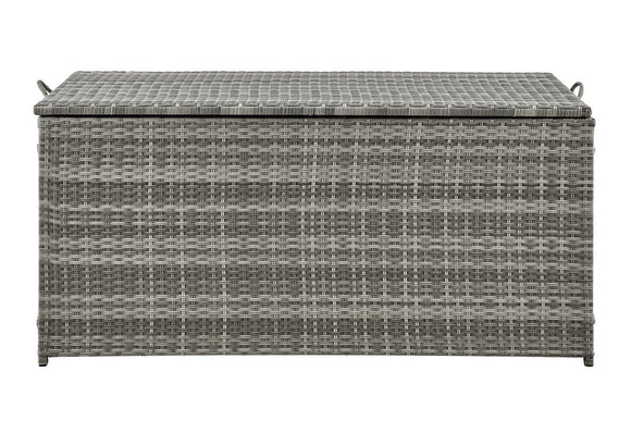 NNEKGE Safra Outdoor Furniture Storage Box (Dark Grey Small)