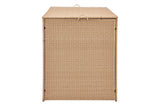 NNEKGE Safra Outdoor Furniture Storage Box (Natural Large)