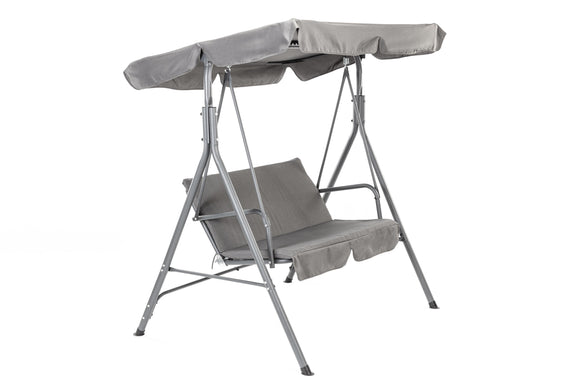 NNEKG Outdoor Swing Seat (3 Seater Grey)