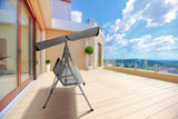 NNEKG Outdoor Swing Seat (3 Seater Grey)
