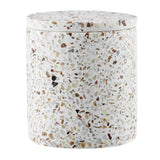 NNEKG Terence Terrazzo 3 Piece Bathroom Set with Toilet Brush
