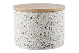NNEKG Terence Terrazzo 3 Piece Storage Jar Set