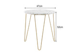 NNEKGE Tina Terrazzo Side Table