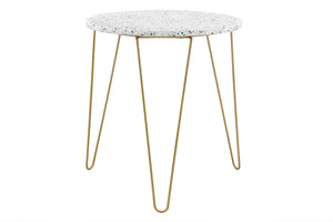 NNEKGE Tina Terrazzo Side Table