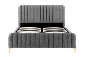 NNEKG Victoria Bed Frame (Salt & Pepper Queen)