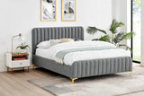 NNEKG Victoria Bed Frame (Salt & Pepper Queen)
