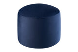 NNEKG Victoria Velvet Pouffe (Navy)