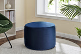 NNEKG Victoria Velvet Pouffe (Navy)