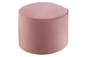 NNEKG Victoria Velvet Pouffe (Rose)