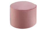 NNEKG Victoria Velvet Pouffe (Rose)