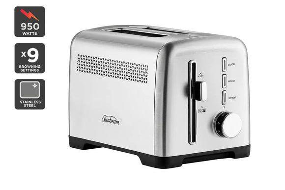 NNEKG 2 Slice Stainless Steel Toaster (TAM1002SS)