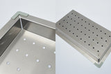 NNEDPE 304 Stainless Steel Sink - 1114 x 450mm