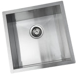 NNEDPE 304 Stainless Steel Undermount Topmount Kitchen Laundry Sink - 440 x 440mm