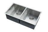 NNEDPE 304 Stainless Steel Undermount Topmount Kitchen Laundry Sink - 770 x 450mm