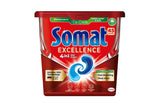NNEKG 135 Somat Excellence 4 in 1 Dishwashing Tablets 3 Packs of 45 Tablets