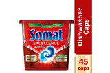 NNEKG 135 Somat Excellence 4 in 1 Dishwashing Tablets 3 Packs of 45 Tablets