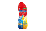 NNEKG Somat Excellence Duo Power Gel Lemon Dishwashing Gel Detergent 600ml Pack of 8
