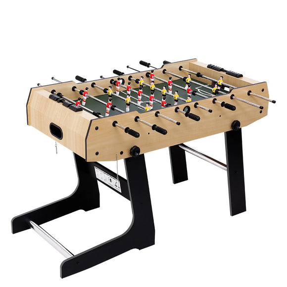 NNEDSZ 4FT Foldable Soccer Table Tables Balls Foosball Football Game Home Party Gift